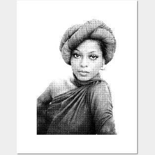 Diana Ross Halftone Posters and Art